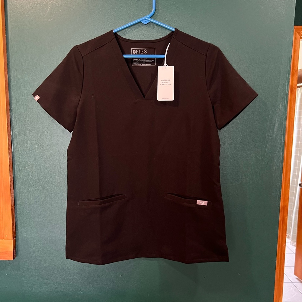 Figs Women's Short Sleeve Casma 3 pocket NWT XS